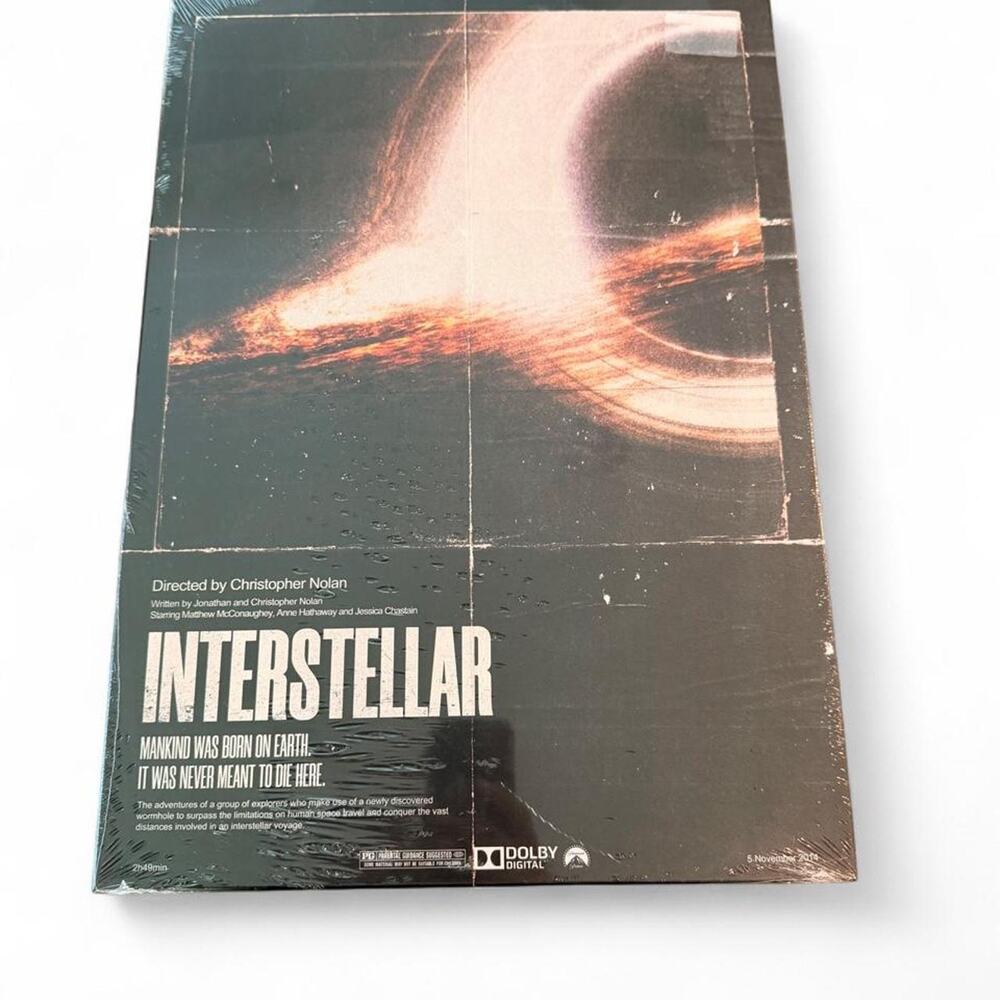 Interstellar Movie Wormhole Displate Metal Poster Medium Matte New Sealed